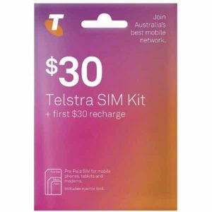 Telstra Prepaid DSIM Starter Kit $30 - Pop Phones Mobile Australia