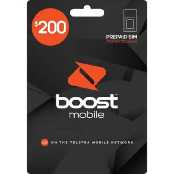 Boost $200 Prepaid SIM - Pop Phones Mobile Australia