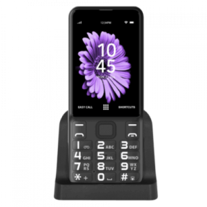 Opel Mobile EasyBigButton (4GB/LTE, Keypad, 3.5”) – Black - Pop Phones Mobile Australia