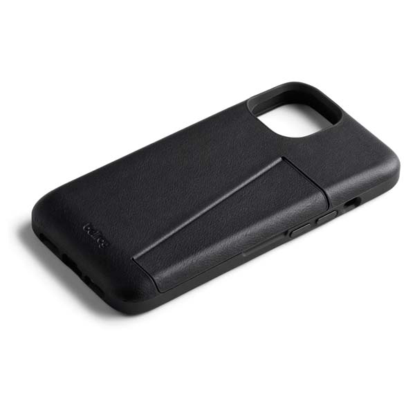 Bellroy 3-Card Leather Phone Case (Suits iPhone 14 Pro/14 Pro Max) - Black