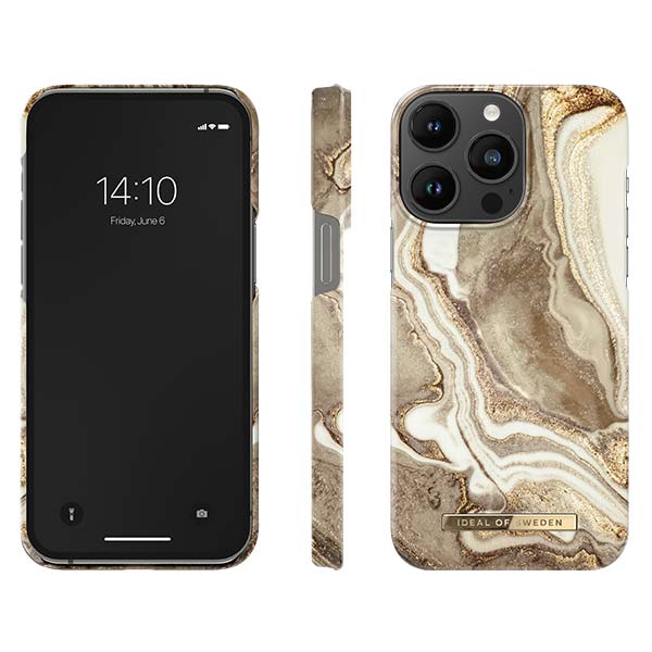 Ideal of Sweden Golden Sand Marble Case (Suits iPhone 14 Pro/14 Pro Max)