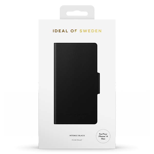 Ideal of Sweden Intense Black Case (Suits iPhone 14 Plus/14 Pro/ 14 Pro Max)