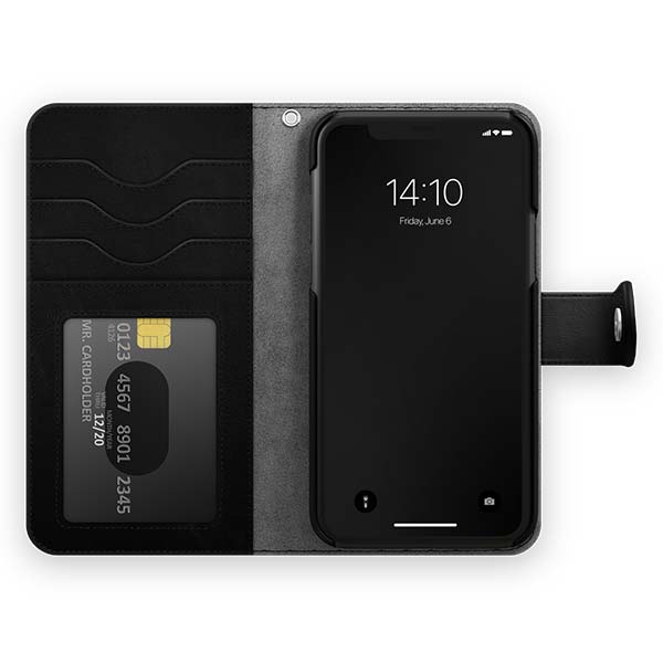 Ideal of Sweden Magnet Wallet+ Case (Suits iPhone 14 Plus/14 Pro/14 Pro Max) - Black