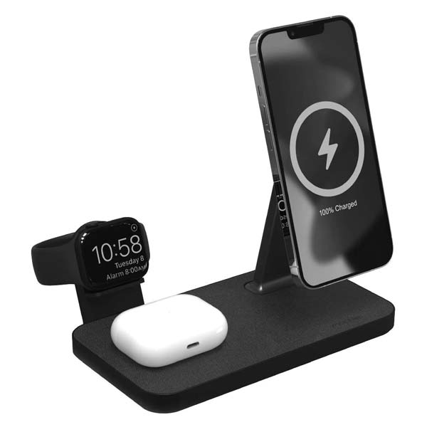 Mophie Snap+ 3-in-1 Wireless Charging Stand and Pad