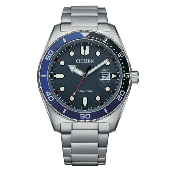 Citizen Blue Dial Marine Tempo Eco-Drive Men's Watch (EM0899-72L)