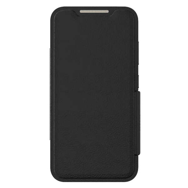 EFM Monaco Case Armour with ELeather and D3O 5G Signal Plus Technology (Suits Samsung Galaxy S23/S23+) - Black/Space Grey