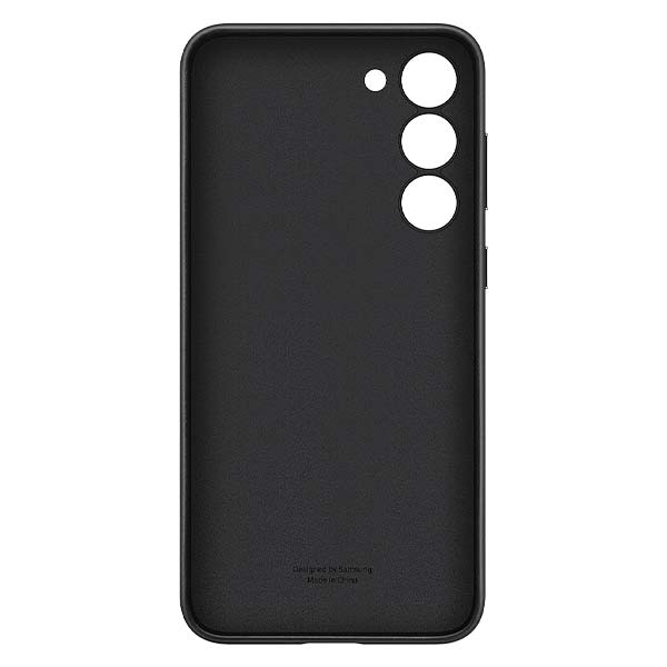 Samsung Leather Case (Suits Galaxy S23+) - Black