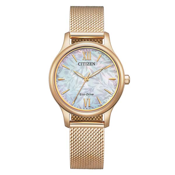 Citizen Eco-Drive Mother of Pearl Dial Women's Watch (EM0892-80D)