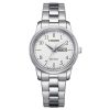 Citizen Eco-Drive White Dial Stainless Steel Women's Watch (EW3260-84A)