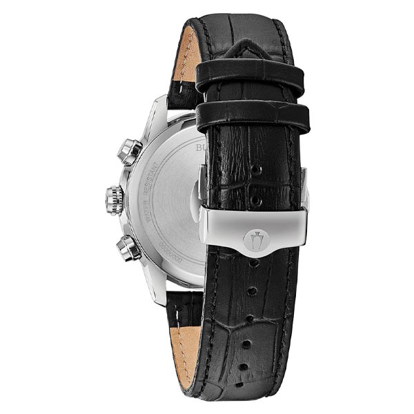 Bulova Sutton Green Dial Stainless Steel Men's Watch (96B310)
