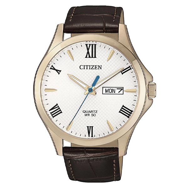 Citizen Dress White Dial Stainless Steel Men's Watch (BF2023-01A)