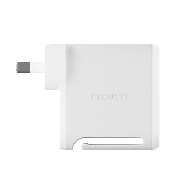 Cygnett PowerMaxx 70W Dual Port GaN Wall Charger - White