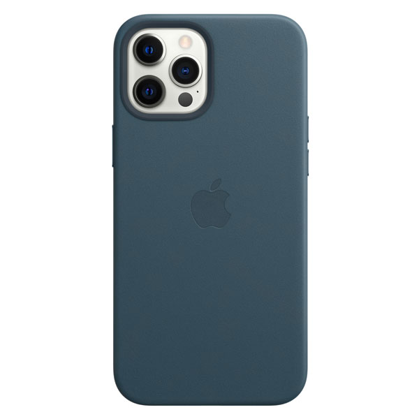iPhone 12 Pro Max Leather Case With Magsafe - Baltic Blue