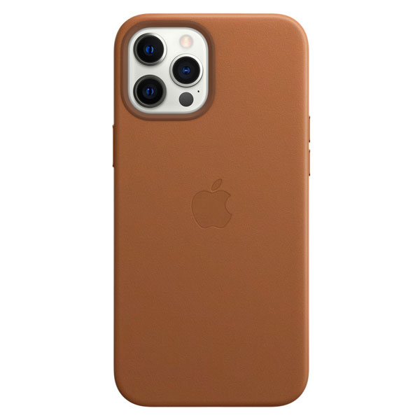 iPhone 12 Pro Max Leather Case With Magsafe - Saddle Brown