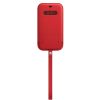 iPhone 12 Pro Max Leather Sleeve with MagSafe - Scarlet