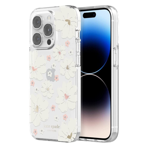 KSNY Protective HS Case (Suits iPhone 14 Pro) - Classic Peony