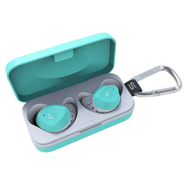 SOUL S-Fit All-Conditions True Wireless Earbuds - Teal - POP Phones, Australia