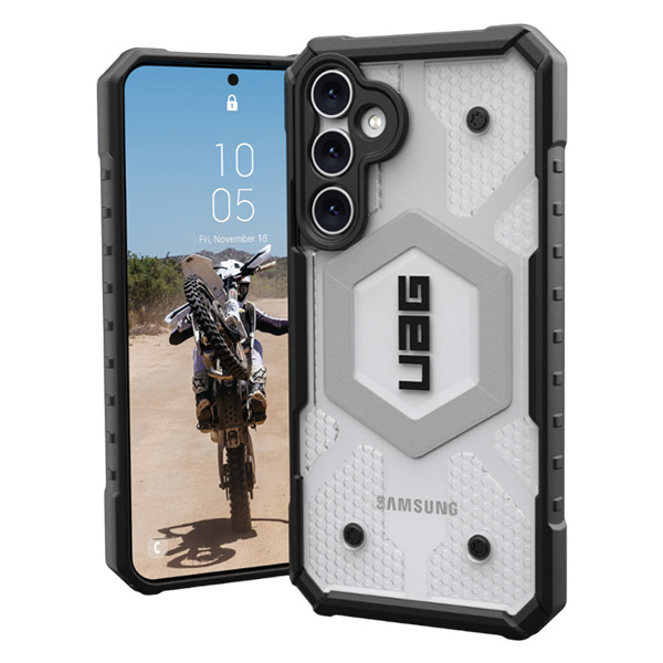 UAG Pathfinder Case (Suits Samsung Galaxy S23 FE) – Ice - POP Phones, Australia